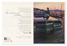Print Ad GM Cadillac Most Loyal Car Owner Vintage 1972 2-Page Advertisement - $12.30