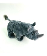 Rhinoceros Plush Black Rhino Gund Stuffed Animal Toy World Wildlife Fund... - $14.01