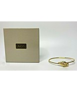 1989 Avon Cocktail Bracelet Small Gold Tone Rhinestone Detail New  U34 - £7.98 GBP