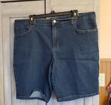 LEE Relaxed Fit 18M Denim Shorts  5 Pockets 9&quot; Inseam Dark Blue - £8.60 GBP