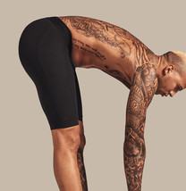 Nike Mens Dri-Fit 10 in Yoga Shorts Black Iron Grey Size LG CJ8018010 - $59.36