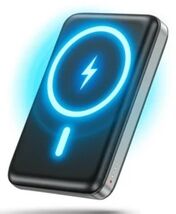 Magnetic Wireless Power Bank - 10000mAh Portable Charger Black - $41.71 CAD