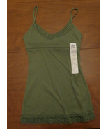 SO Social Occassions Green Lace Tank Top NWT - $7.00