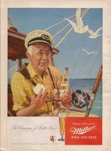 Miller Light Beer Advertising Metal  Sign 8x12in Vintage Mancave Man Cav... - $45.83 CAD