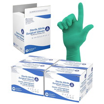 Dynarex Sterile Nitrile Surgical Gloves, Cuffed &amp; Powder-Free, Case, *Al... - $270.54