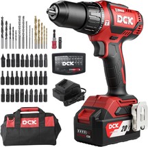 Brushless Hammer Drill, Cordless Dck 20V Hammer Drill, 531In-Lbs, And Wood. - £103.87 GBP