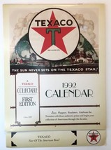 Vintage Texaco Star 1992 Calendar Through The Decades Gas &amp; Oil  UNUSED - £11.99 GBP