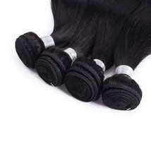 Straight Hair Bundles Hair Weave Bundles 100% Human Hair Bundles Natural Color R - £136.71 GBP