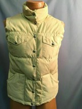 The North Face Brown Label Vintage Goose Down Snap Vest Female Med Made ... - $59.39