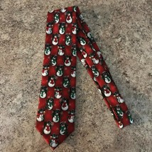 Hallmark Yule Tie Greetings By MMG snowman Christmas necktie - £9.59 GBP