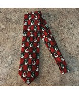 Hallmark Yule Tie Greetings By MMG snowman Christmas necktie - £9.61 GBP