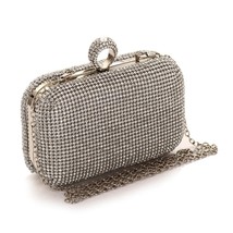 Rhinestone Evening Clutch Handbag Women Shiny  Decor  Handbags Lady Cosmetic Bag - £84.41 GBP