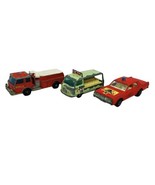 Vtg Lesney Matchbox Lot of 3 Mercury Chief Fire Pumper Truck Commer Bott... - $253.22 MXN