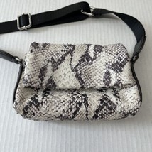 Aimee Kestenberg  Broadway Mini Crossbody Snakeskin Leather Handbag - £46.72 GBP