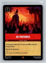 Disney Lorcana TCG Be Prepared 128/204 The First Chapter Rare! - $12.99