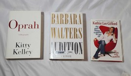 TV Personality Biography Lot - Oprah, Kathy Lee Gifford, Barbara Walters HC - £14.69 GBP