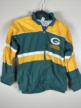 Vintage Green Bay Packers NFL Touchdown Club Jacket Size Large - £12.90 GBP