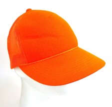 Orange Hunting Hat Cap Outdoor Adjustable Green Brim Youngan 5 panel Snapback  - £7.41 GBP