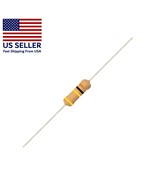 Resistors (10) 1 Ohm Carbon Film, 1/2 (.5) Watt, Tolerance ±5 % - $2.95