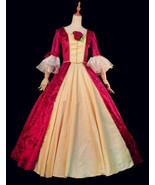 Disney Princess Beauty and the Beast Belle Christmas Dress Cosplay Costume - $130.50