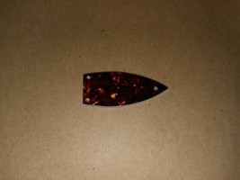 Tortoise 4 Ply Harmony Silvertone Truss Rod Cover - $4.95