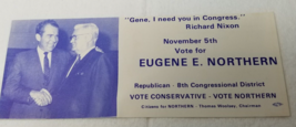 Eugene E. Northern 1968 Mailer 8th Congressional District Missouri Nixon... - $15.15