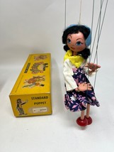 Vintage Pelham Puppet Mother Marionette  wooden Standard Puppet Doll 36006 - £13.03 GBP