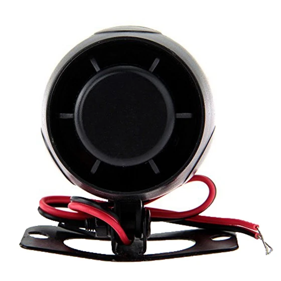 Siren Reminder ble Alarm 120dB 12V for Car Alarms Auto Universal Bike Black - $155.12