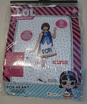L.O.L. Surprise Pop Heart Deluxe Child Halloween Costume Size Small 4-6X - £15.61 GBP