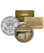 MP40 * WWII Infantry Weapons * JFK Kennedy Half Dollar U.S. Coin - $12.95