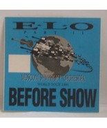 E.L.O. / ELO  - VINTAGE ORIGINAL CLOTH CONCERT TOUR BACKSTAGE PASS - $10.00