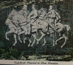 Stone Mountain Georgia Confederate Memorial Davis Lee &amp; Jackson Posted 7... - £6.36 GBP