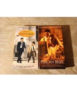 2 John Grisham VHS The Rainmaker The Pelican Brief PG-13 Julia Roberts D... - £13.97 GBP