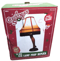 A Christmas Story 20 Inch Leg Lamp Prop Replica W/Full Sized Shade - £58.84 GBP