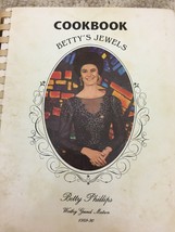 Cookbook Betty&#39;s Jewels by Betty Phillips Spiral Bound Paperback Cookbook Recipe - £9.11 GBP