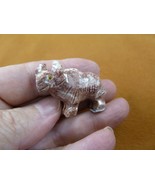 Y-WAT-22 white red River WATER BUFFALO YAK figuirne SOAPSTONE PERU FIGUR... - $12.32 CAD
