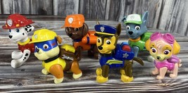 Paw Patrol Lot of 6 Action Figures (B) - Posable Movable Legs &amp; Head - £11.33 GBP