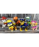 Paw Patrol Lot of 6 Action Figures (B) - Posable Movable Legs &amp; Head - £11.36 GBP