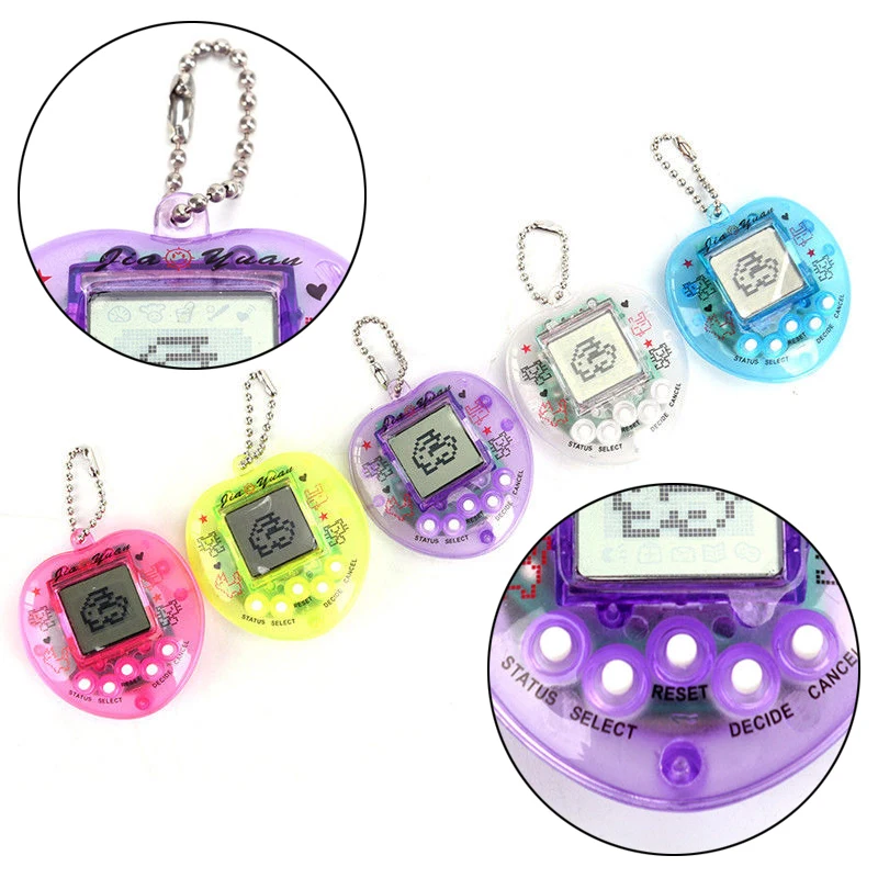 Olor chengke toys pretty 90s nostalgic 49 pets in one virtual cyber toy electronic pets thumb200