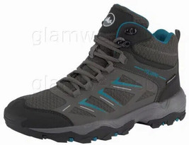 Polarino Anthra Scarpe da Trekking IN Nero/Blu UK 8 (F139) - £26.60 GBP