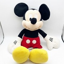 Disney Collections Mickey Mouse Plush W818-7201-5 Red Shorts 18&quot; - $366.58 MXN