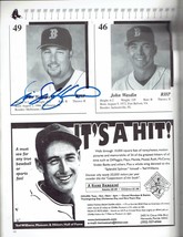 1999 Red Sox Spring Training Magazine Program signed Wakefield Saberhage... - $48.51