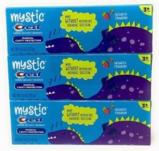 Crest Mystic Strawberry No Microbeads Parabens Triclosan Lot of 3 - £12.69 GBP