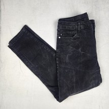 Judy Blue Jeans Womens Size 13/31 Boyfriend Fit High Rise Black Denim Pants - $40.09