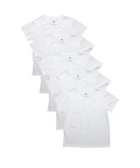 Hanes Boys&#39; Tagless White T-Shirts, Pack of 5, Size Small - $16.95