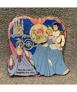 RARE DISNEYLAND CINDERELLA AND THEY LIVED HAPPILY EVER AFTER PIN 2005 KG - £42.64 GBP