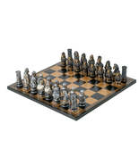 Italfama  Skeleton Busts Set + Leatherette Chess Board - $327.95 CAD