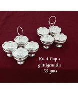 BIS HALLMARKED 925 Silver Kumkum Bowl - pure silver gift items- return g... - $1,911.77 MXN+