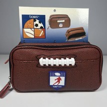 Vintage Football Textured Toiletry Travel Bag Brand New! NFL Basics - £19.61 GBP