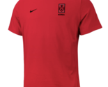 Nike Korea Essential Tee Men&#39;s Sports T-Shirts Soccer Top Asia-Fit FV938... - $47.61